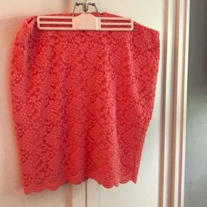 Torrid lace mini skirt plus size